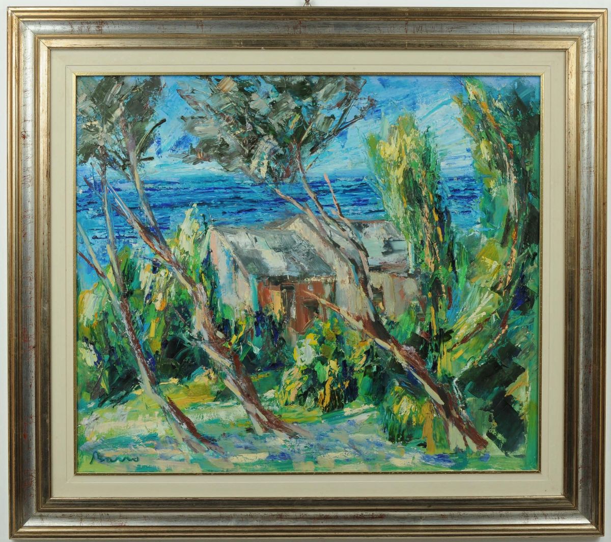 Guido Basso (1923-1995)case sul Mare