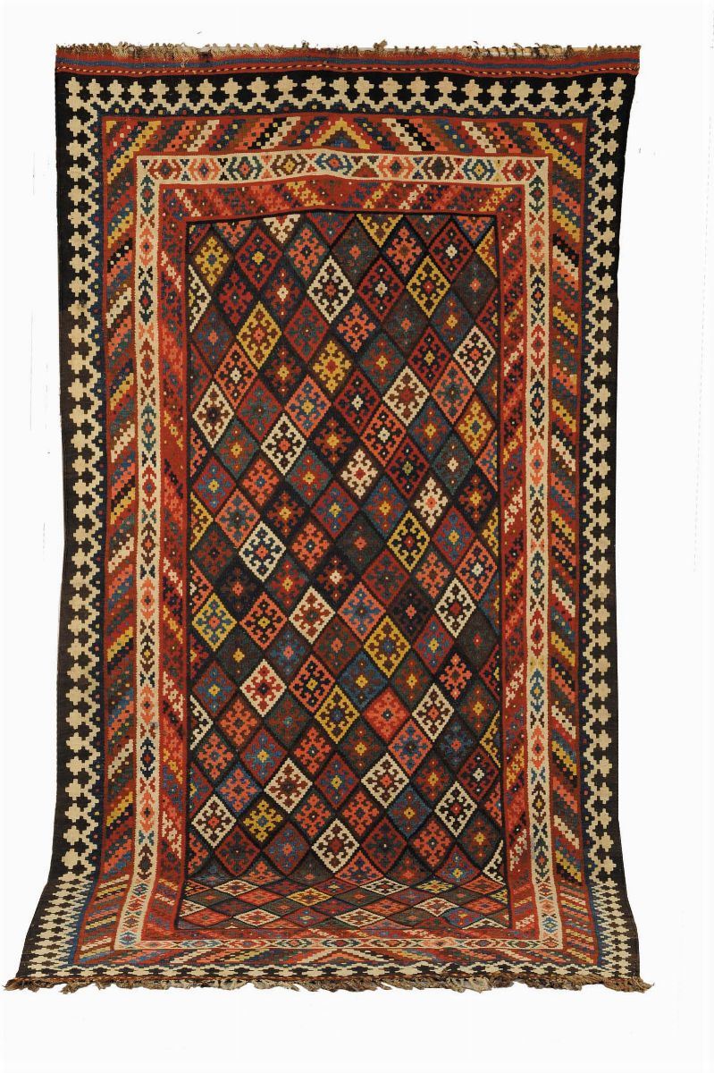Kilim persiano Baktiari, inizio XX secolo   - Asta Antiquariato e Dipinti Antichi - Cambi Casa d'Aste