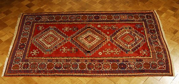 Tappeto caucasico Kasak,  fine XIX inizio XX secolo