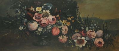 Anonimo del XX Secolonatura Morta con Fiori
