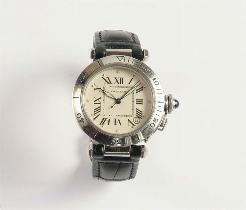 Orologio da polso Pasha de Cartier  - Auction Silver, Clocks and Jewels - Cambi Casa d'Aste