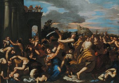 Pittore Romano degli Inizi del XVII Secolostrage degli Innocenti