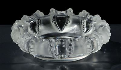 Lalique - Franciaposacenere in Vetro Incolore