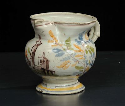 Brocchetta in Maiolica, Fine XVIII Secolo