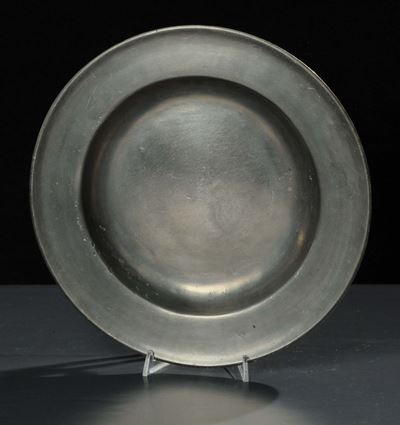 Piatto in Peltro