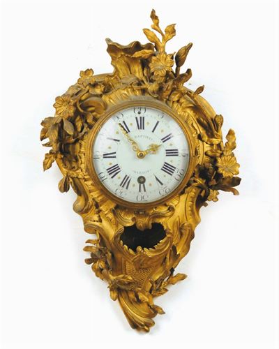 Orologio Cartel Luigi XV in Bronzo