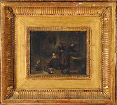 Scuola Fiamminga del XVIII Secolofigure al Pozzo