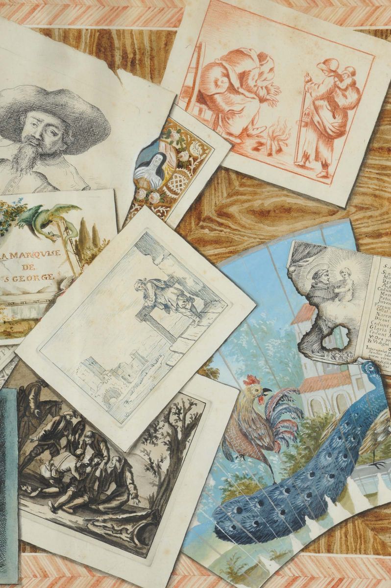 Coppia di Tromp Lõoeil, Piemonte Inizio XIX Secolo