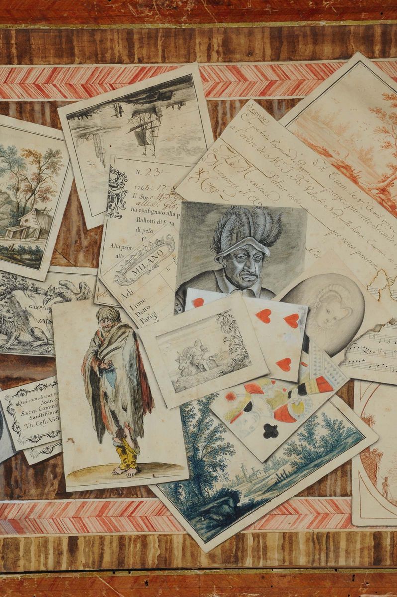 Coppia di Tromp Lõoeil, Piemonte Inizio XIX Secolo