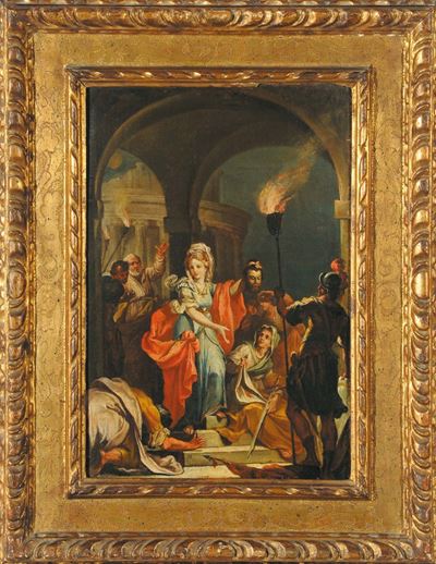 Scuola Veneta del XVIII Secoloepisodio Biblico