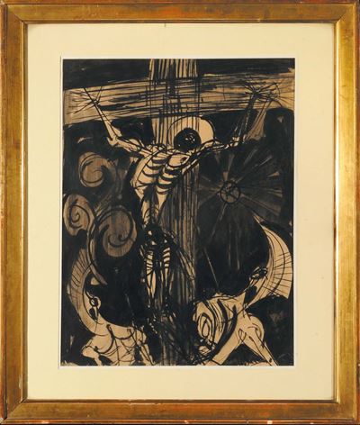 Luigi Spazzapan (1889-1958)crocefissione