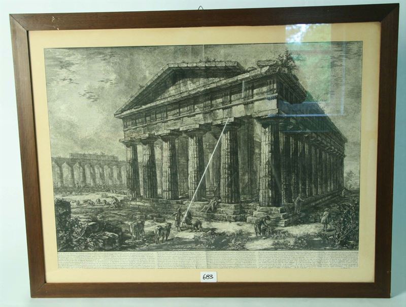 Sei stampe dalla Calcografia Camerale  - Asta House Sale villa la Femara - Cambi Casa d'Aste