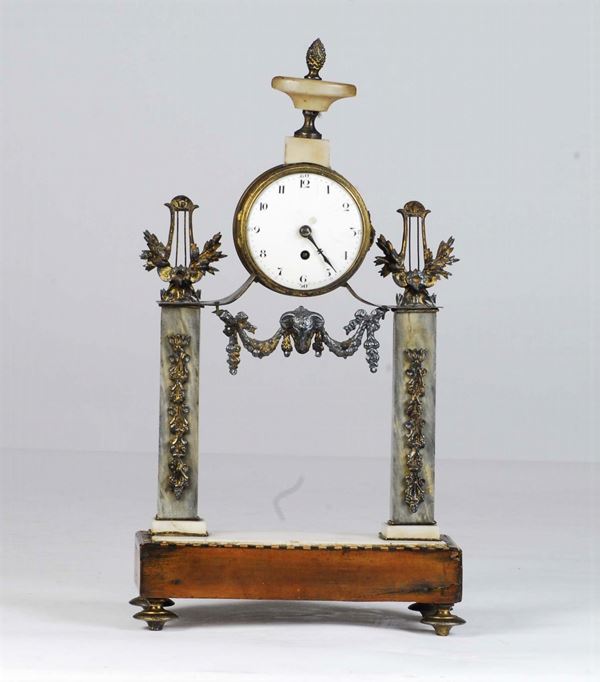 Orologio a tempietto, XIX secolo