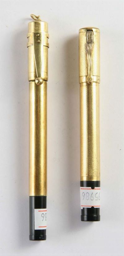 Due Penne Stilografiche Waterman' S