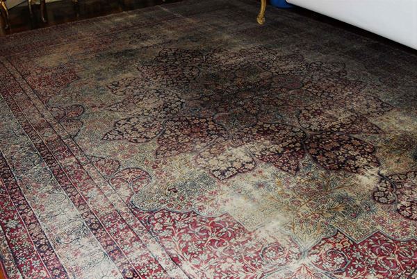 Grande tappeto Kirman antico