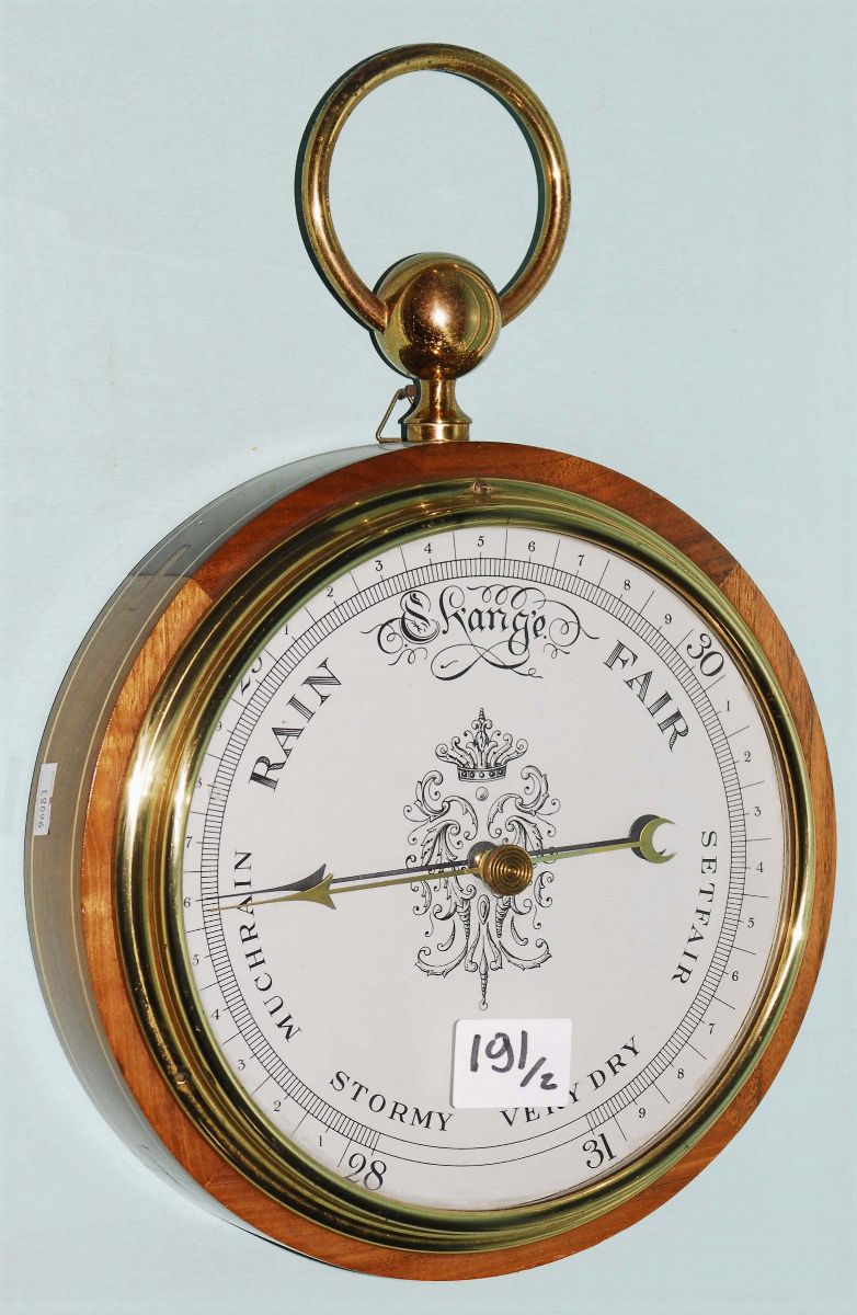 Barometro e Orologio Circolari, XX Secolo