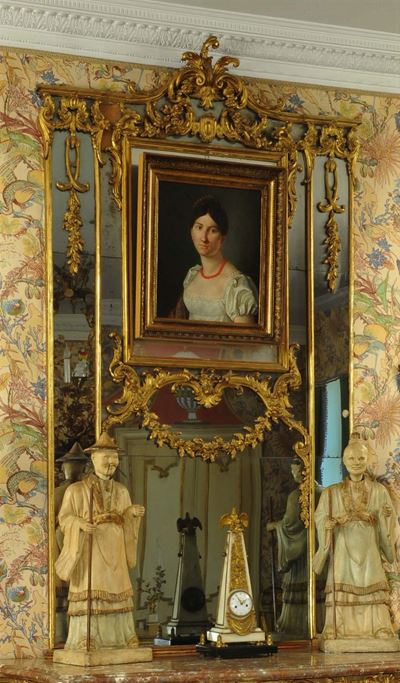Caminiera in Legno Dorato, Piemonte Seconda Metˆ XVIII Secolo