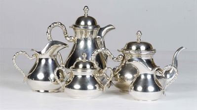 Servizio da Caff e Te in Argento