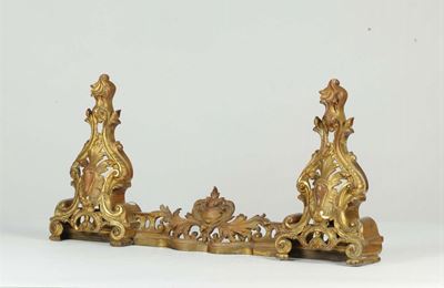 Guarnizioni da Camino in Bronzo Dorato