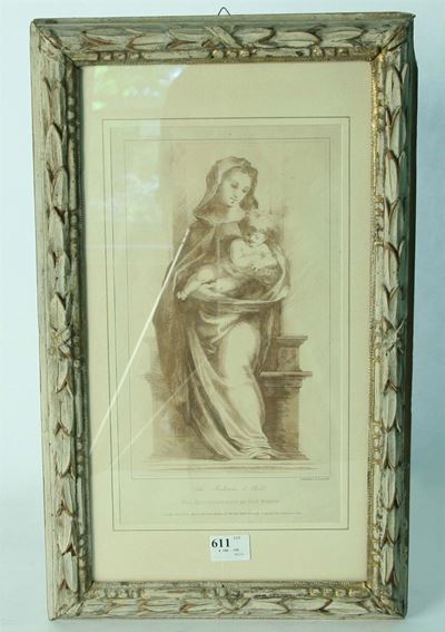 Francesco Bartolozzi (1725-1815)madonna con Bambino