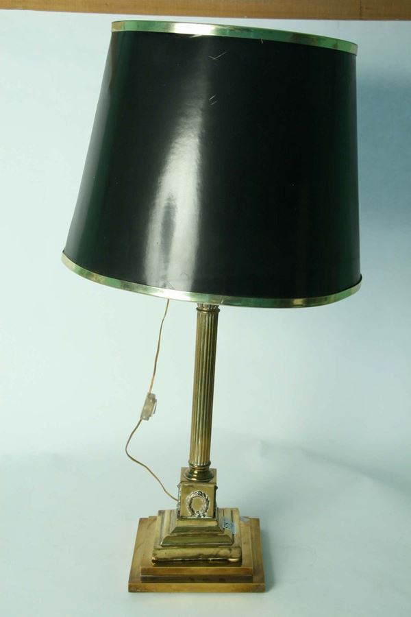 Lampada da tavolo, XIX secolo