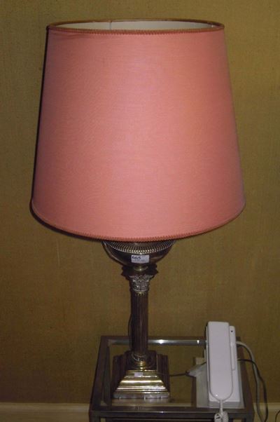 Lampada da Tavolo in Metallo, XIX Secolo