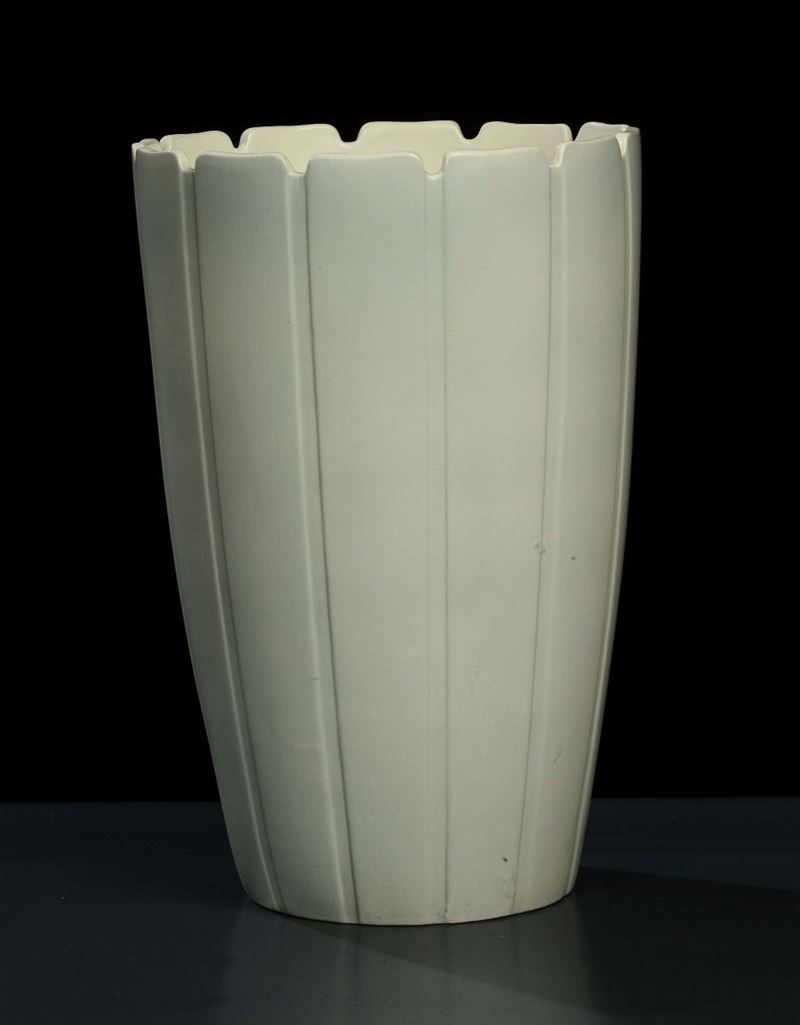Richard Ginori - San Cristoforo Porta ombrelli mod. 7155  - Asta Arti Decorative del XX secolo e Design - Cambi Casa d'Aste