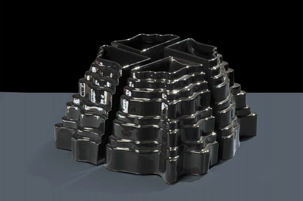 Sergio Asti - GabbianelliComposizione formata da quattro vasi modellati a colaggio