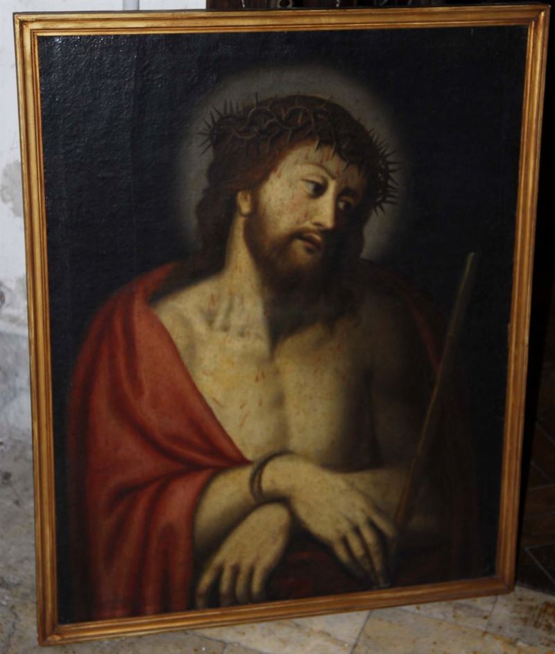 Anonimo del XVII secolo Cristo  - Auction OnLine Auction 01-2012 - Cambi Casa d'Aste