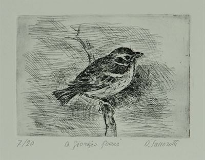 Oscar Saccorotti (1898-1986)uccellini