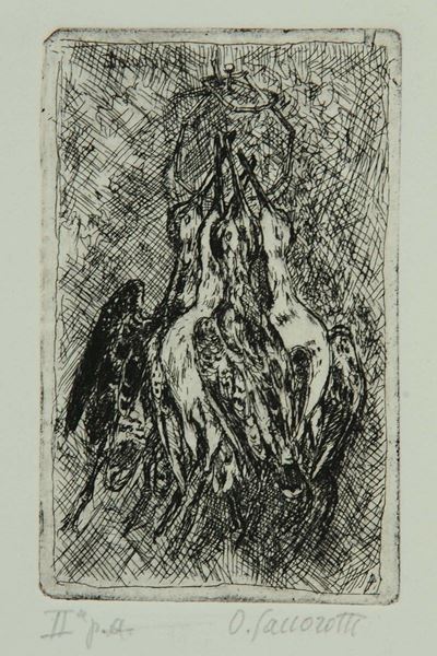 Oscar Saccorotti (1898-1986)beccacce