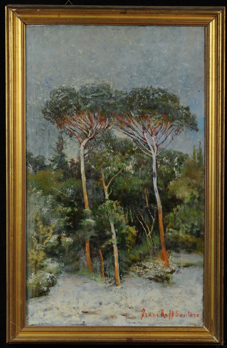 Francesco Raffaello Santoro (1844-1927)pineta