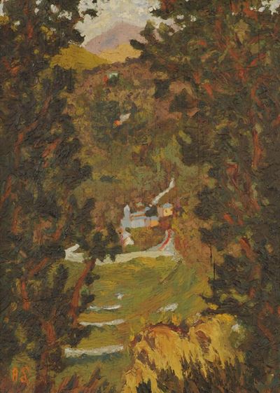 Adolfo Lucarini (1890-1959)paesaggio