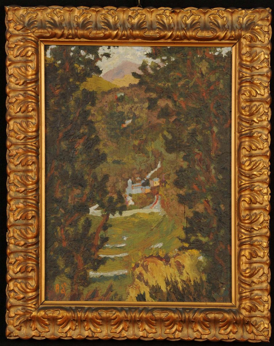 Adolfo Lucarini (1890-1959)paesaggio
