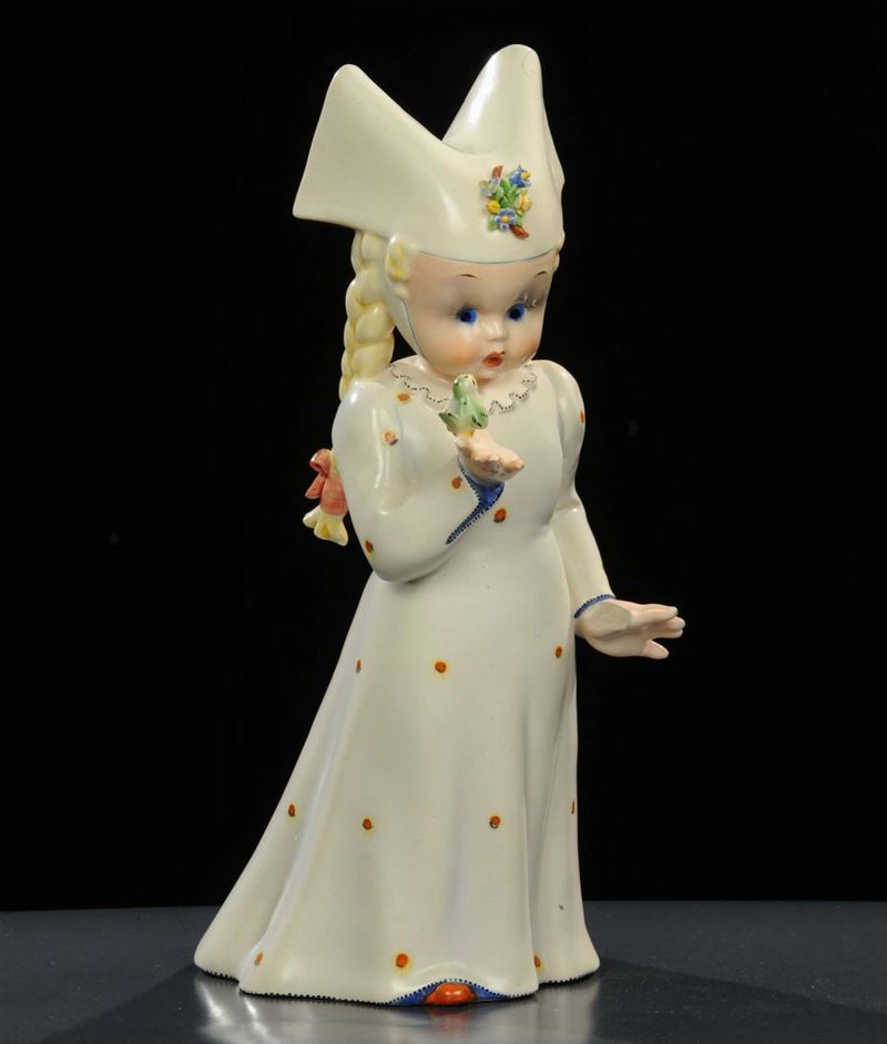 Manifattura Tosin Figura di bambina  - Auction Antiquariato e Dipinti Antichi - Cambi Casa d'Aste