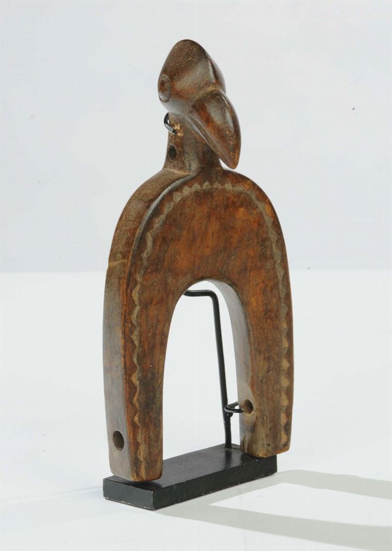 Puleggia da telaio zoomorfa Senufo  - Auction Primary Arts from Africa and Oceania - Cambi Casa d'Aste