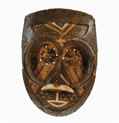 Pwoomitok, Maschera Rituale Antropozoomorfa Kuba