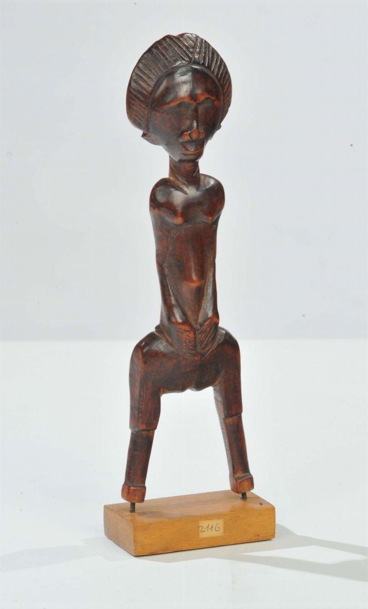 Lancia sassi cultura Baule  - Asta Arti Primarie dall'Africa e Oceania - Cambi Casa d'Aste