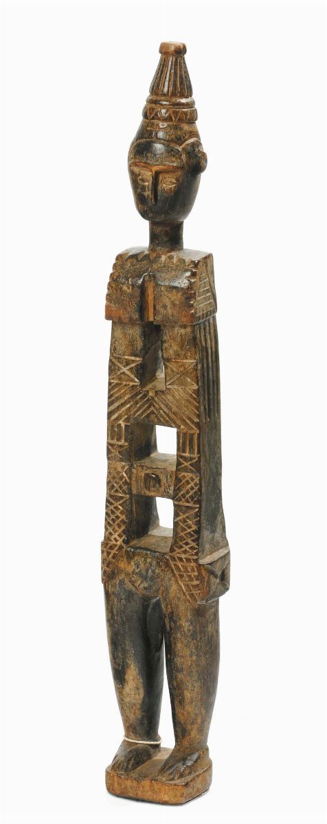 Errata Corrige  di Cultura Atti e Non Seuforara Scultura Rituale Raffigurante Figura Femminile ...