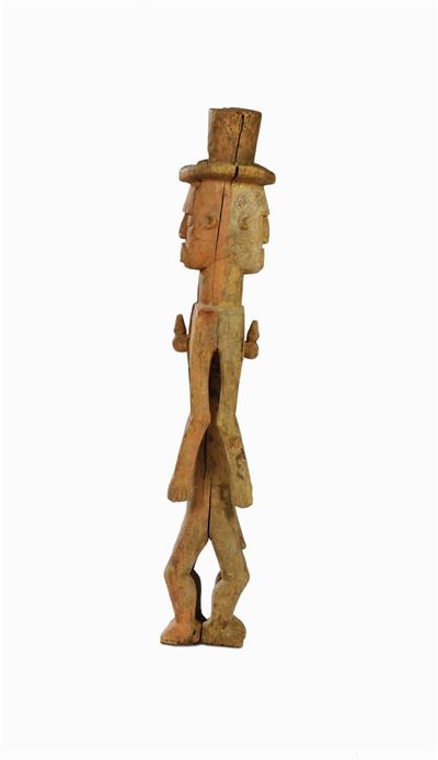 Rara Scultura Rituale Giano Urhobo