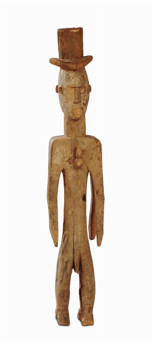 Rara Scultura Rituale Giano Urhobo