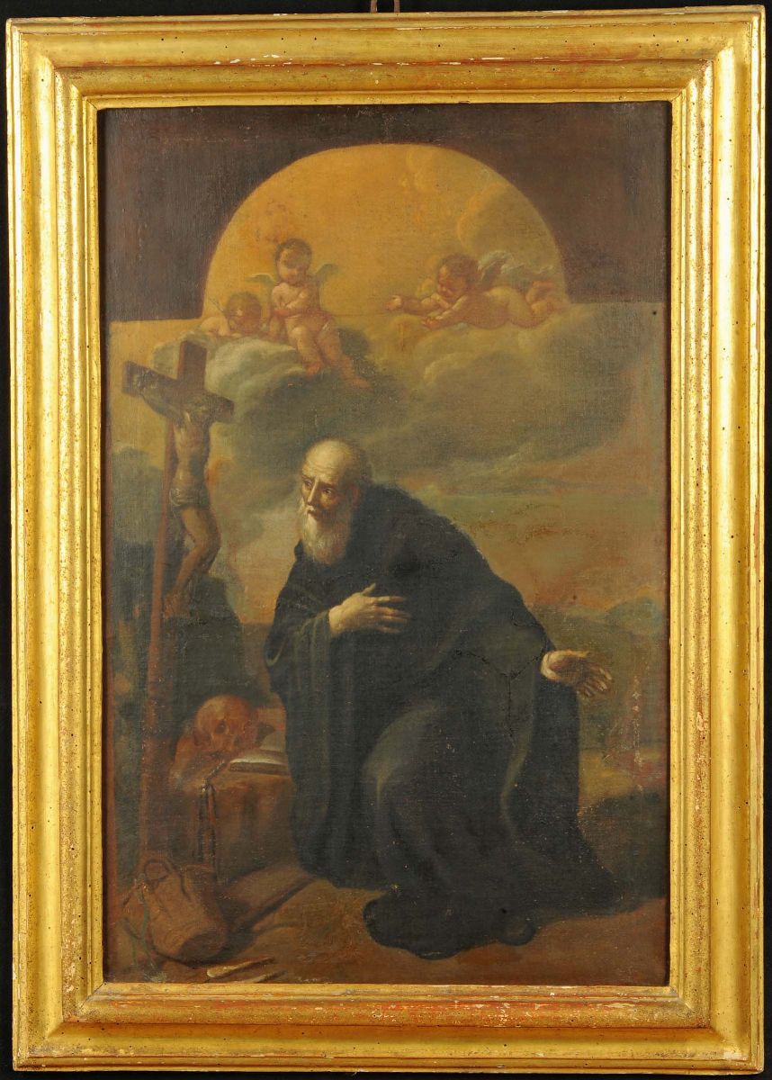 Scuola della Fine del XVIII Secolosanto in Preghiera
