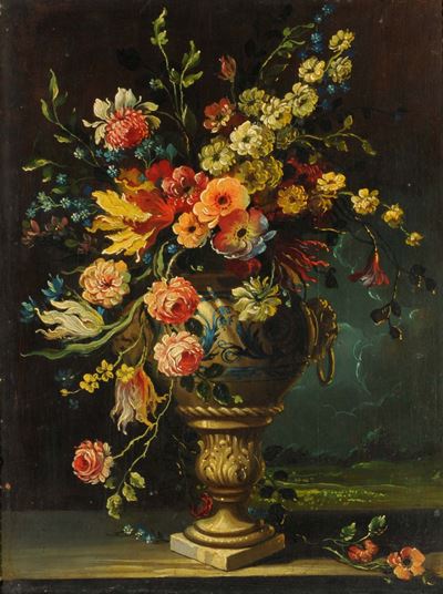 Anonimo del XIX Secolovaso di Fiori