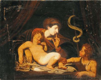 Scuola del XVIII Secolomadonna con Bambino e San Giovannino