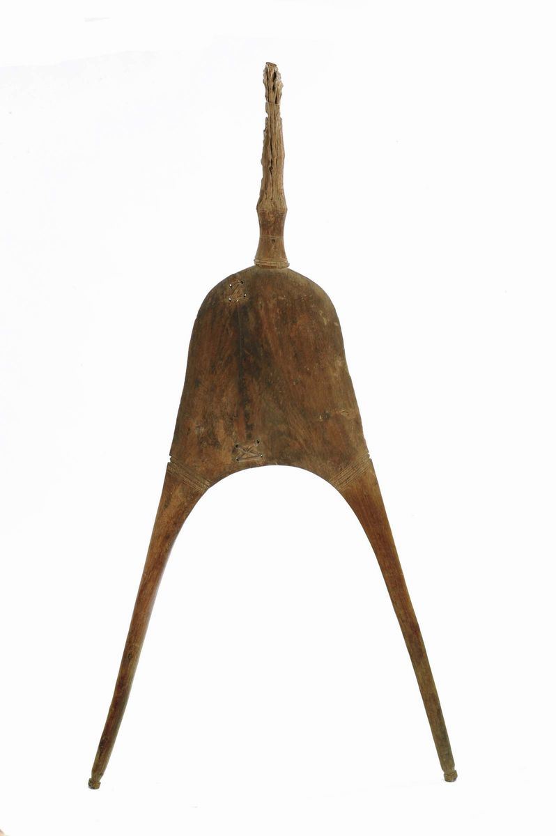 Poggiasella di dromedarioTuareg  - Asta Arti Primarie dall'Africa e Oceania - Cambi Casa d'Aste