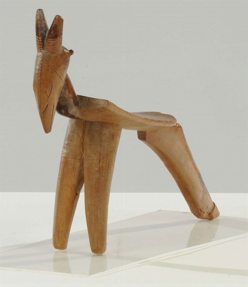Dakka, seduta rituale Lobi  - Auction Primary Arts from Africa and Oceania - Cambi Casa d'Aste