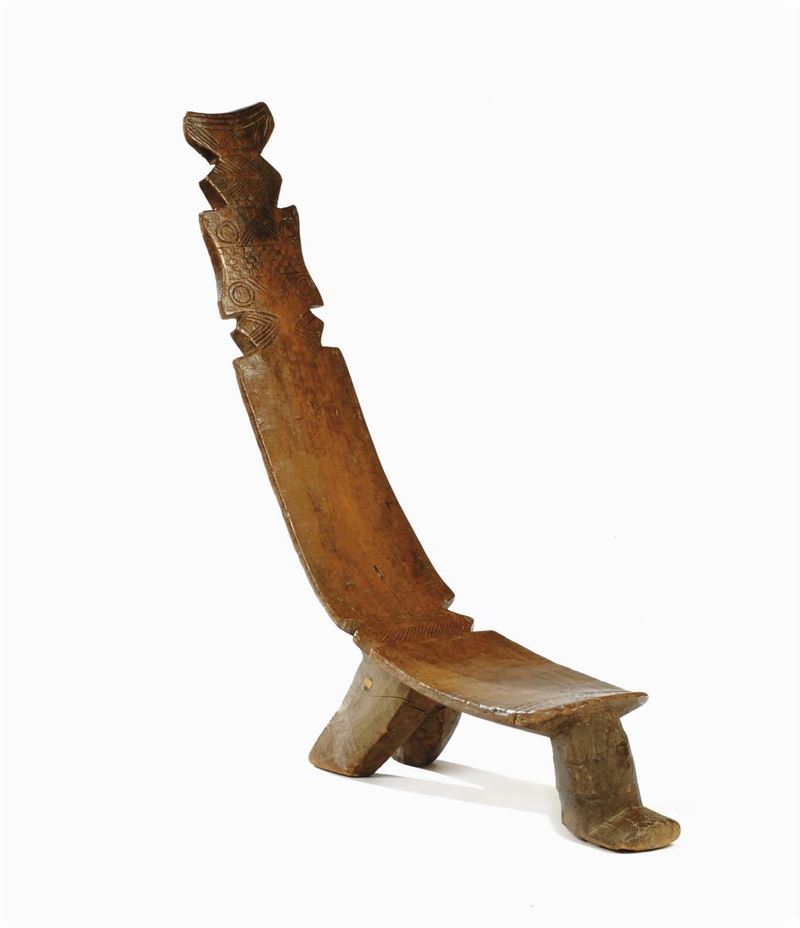 Seduta rituale Lobi/Gurunsi  - Asta Arti Primarie dall'Africa e Oceania - Cambi Casa d'Aste