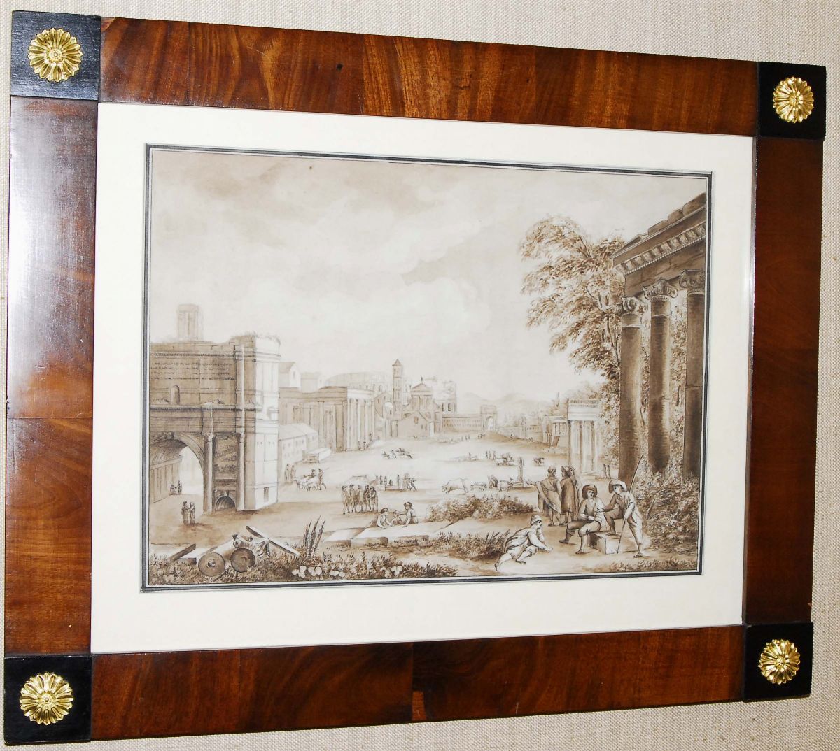Anonimo del XIX Secoloveduta di Roma