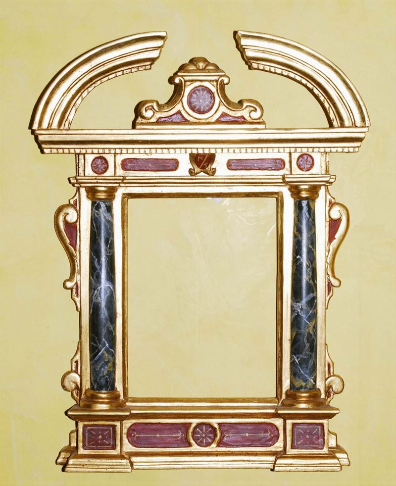 Cornice a tempietto, XX secolo  - Asta House Sale villa la Femara - Cambi Casa d'Aste
