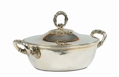 Zuppierina Carlo X in Argento, Francia XIX Secolo